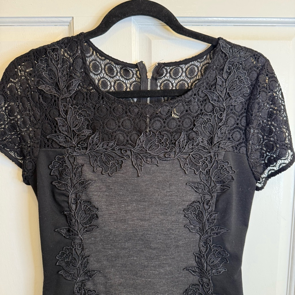 Women's 41 Hawthorne Dress Size S Black Lace